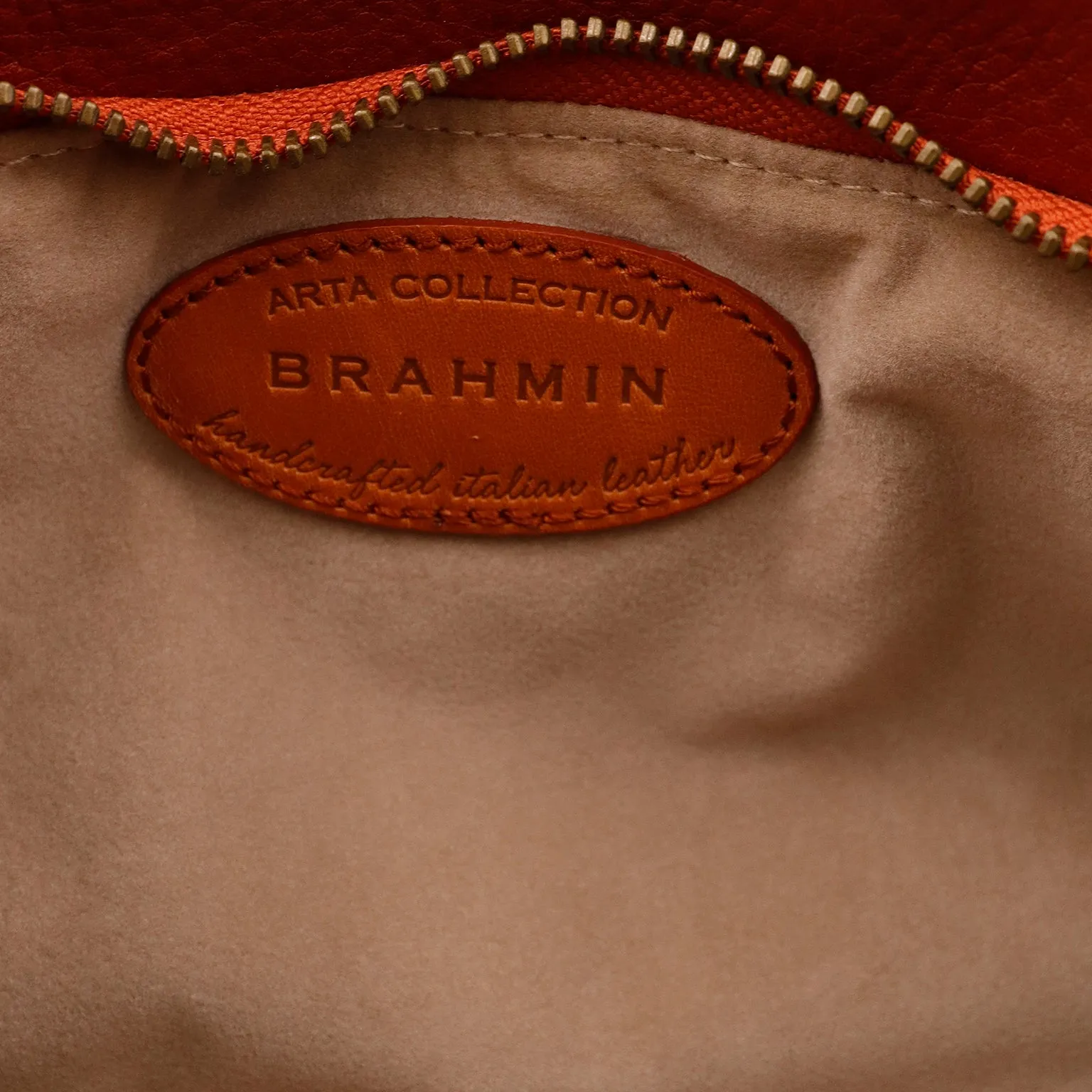 2000s Vintage Brahmin Baguette Bag w Reptile Embossed Leather