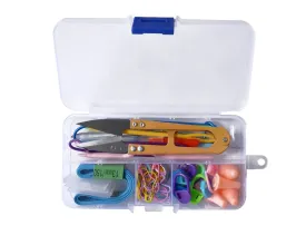 56 Pcs Sewing Knitting and Crochet Tools Set with Storage Box