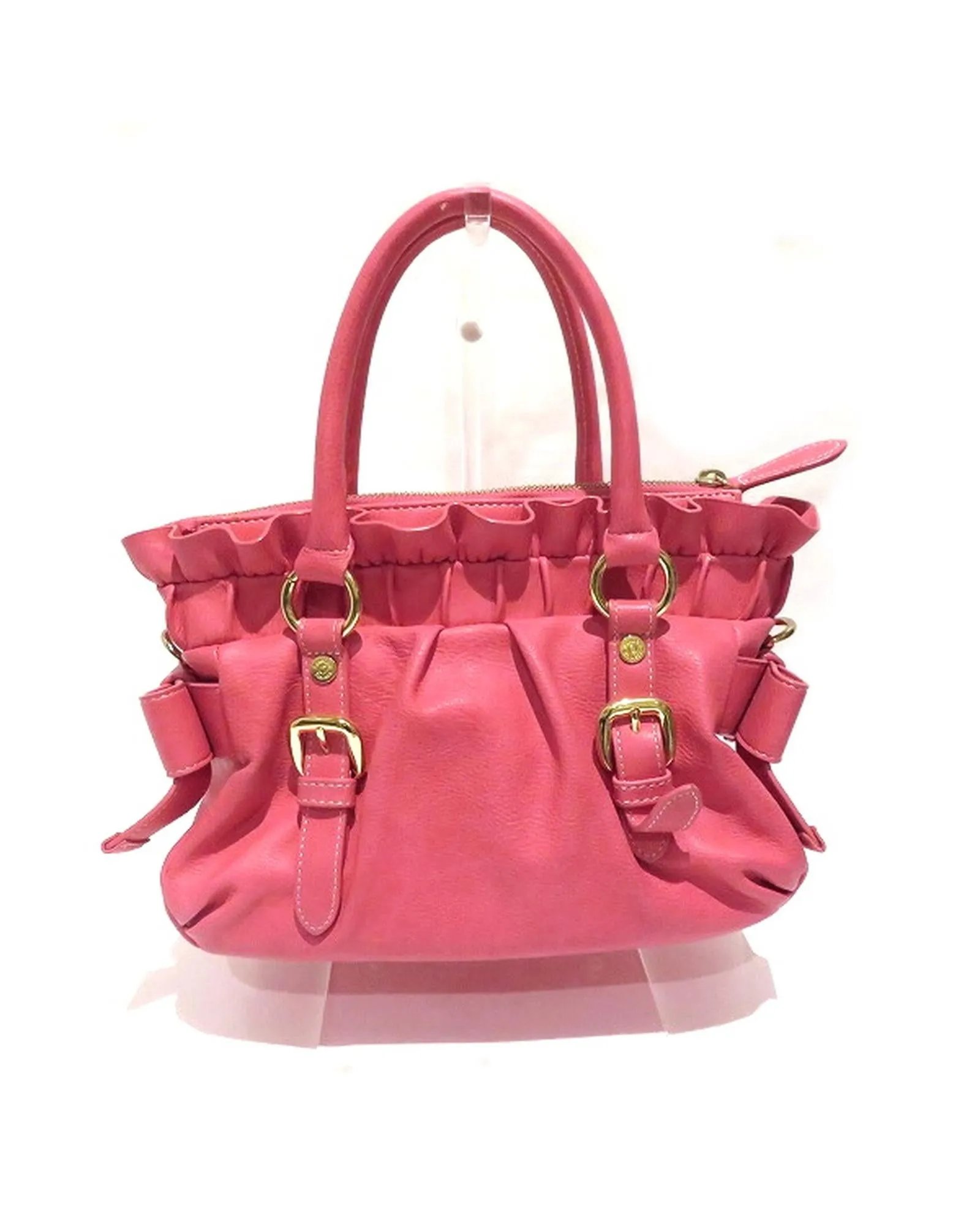 Authentic Samantha Thavasa Pink Ribbon Handbag for Women