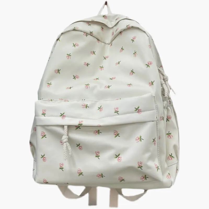 benpaolv Cute Pink Roses Student Backpack