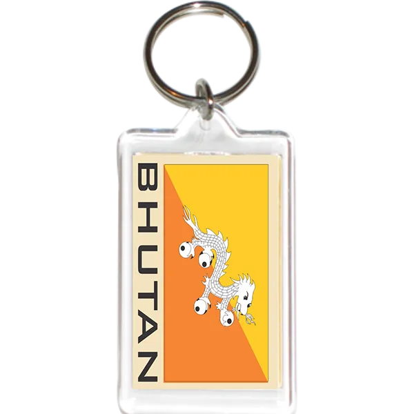 Bhutan Acrylic Key Holders