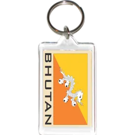 Bhutan Acrylic Key Holders