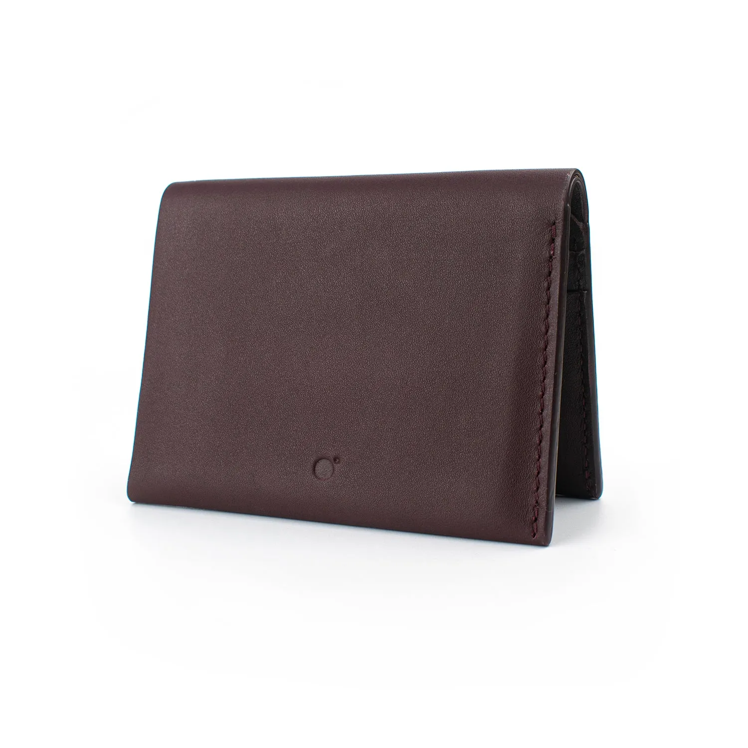 Bifold Wallet in Oxblood