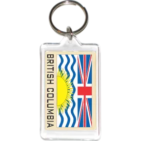 British Columbia Acrylic Key Holders