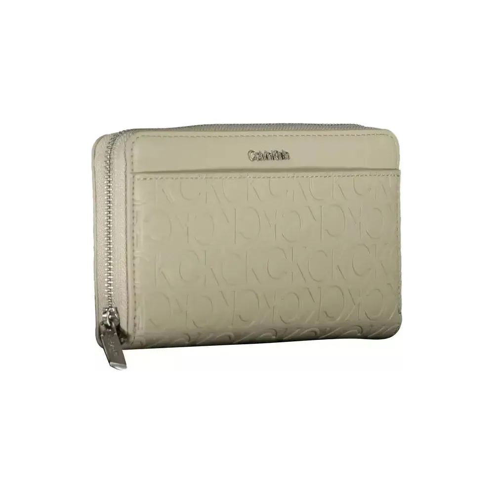 Calvin Klein Beige Polyethylene Women Wallet