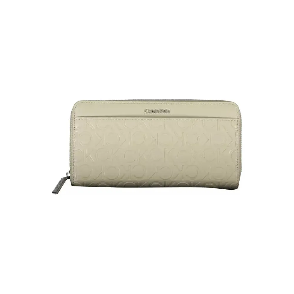 Calvin Klein Beige Polyethylene Women Wallet