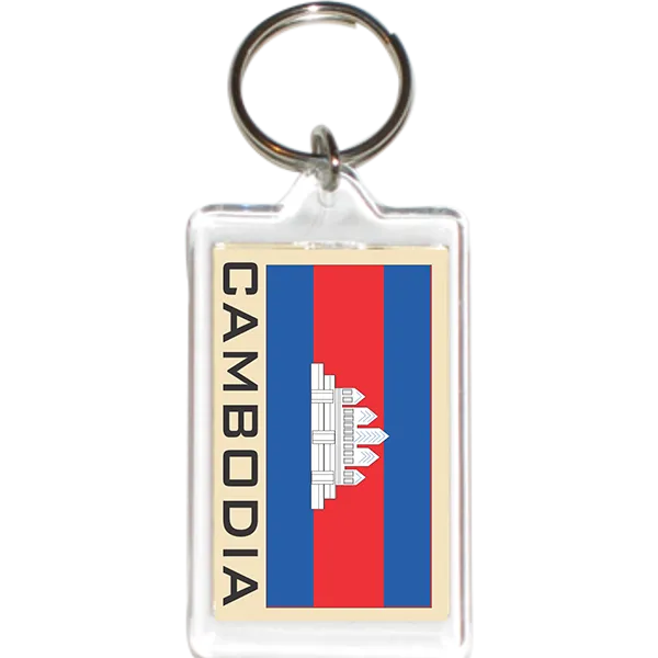 Cambodia Acrylic Key Holders