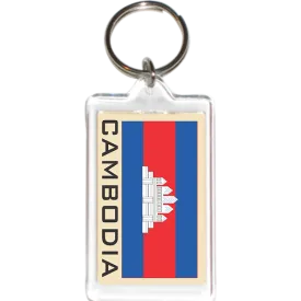 Cambodia Acrylic Key Holders