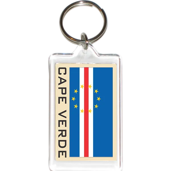 Cape Verde Acrylic Key Holders