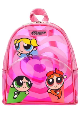 Cartoon Network The Powerpuff Girls Pink Vinyl Mini Backpack