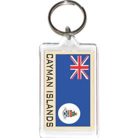 Cayman Islands Acrylic Key Holders