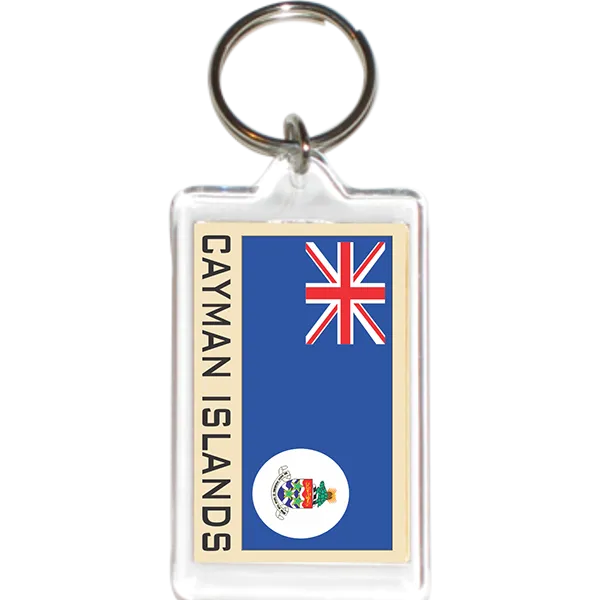 Cayman Islands Acrylic Key Holders