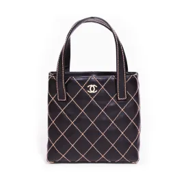 Chanel Quilted Surpique Bag