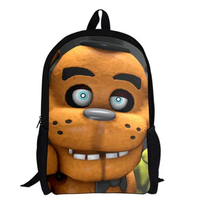 Children's Backpack Hot 3D Cartoon Game Five Nights at Freddy's