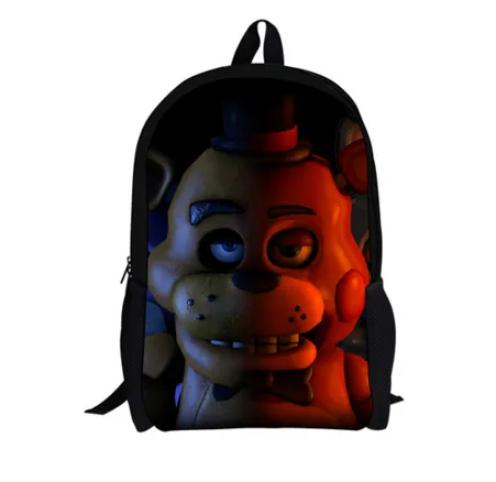 Children's Backpack Hot 3D Cartoon Game Five Nights at Freddy's