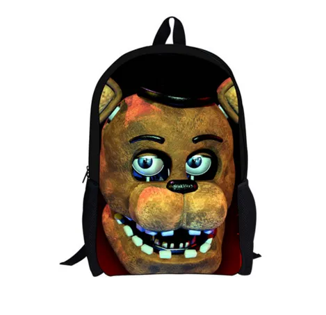 Children's Backpack Hot 3D Cartoon Game Five Nights at Freddy's