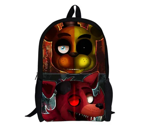 Children's Backpack Hot 3D Cartoon Game Five Nights at Freddy's