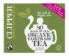 Clipper Organic Fairtrade Everyday Tea Bags 80 Bags