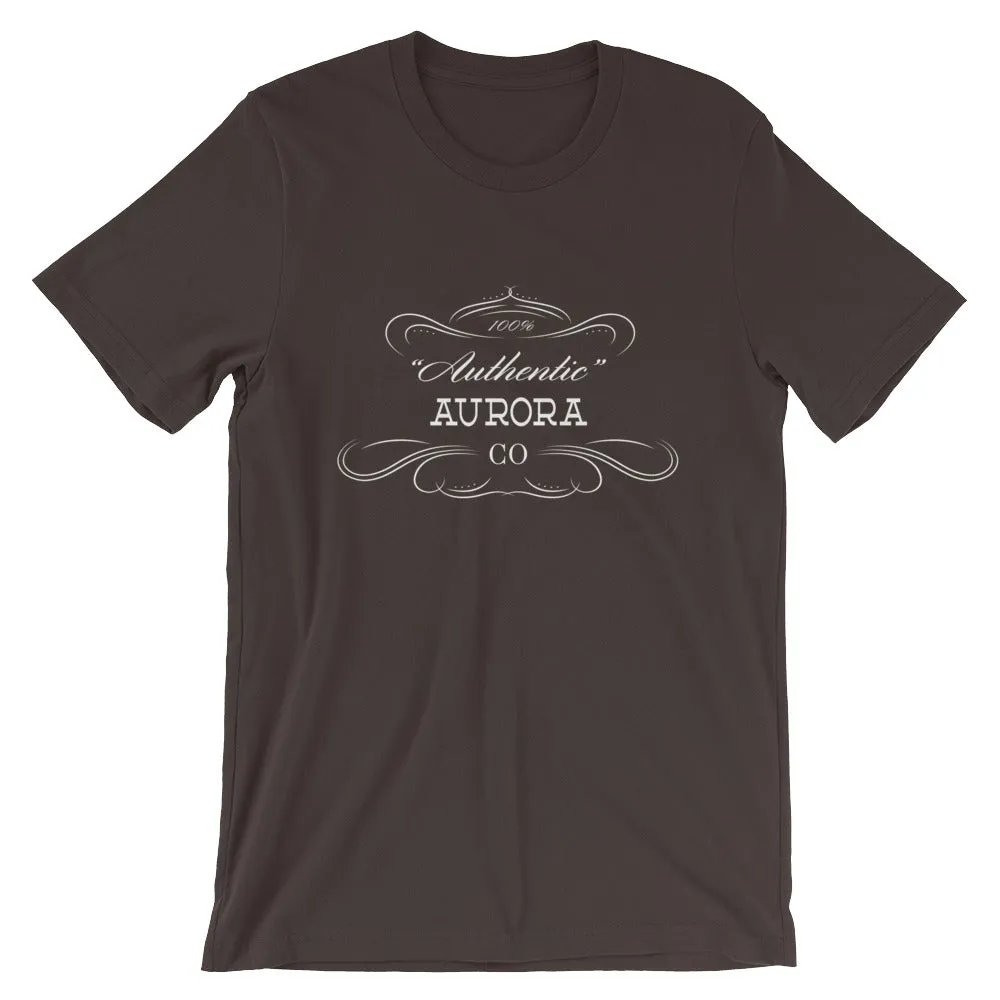 Colorado - Aurora CO - Short-Sleeve Unisex T-Shirt - "Authentic"