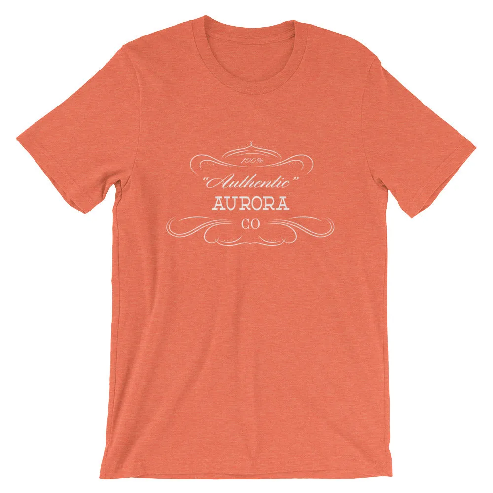 Colorado - Aurora CO - Short-Sleeve Unisex T-Shirt - "Authentic"