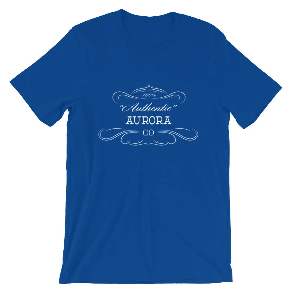 Colorado - Aurora CO - Short-Sleeve Unisex T-Shirt - "Authentic"