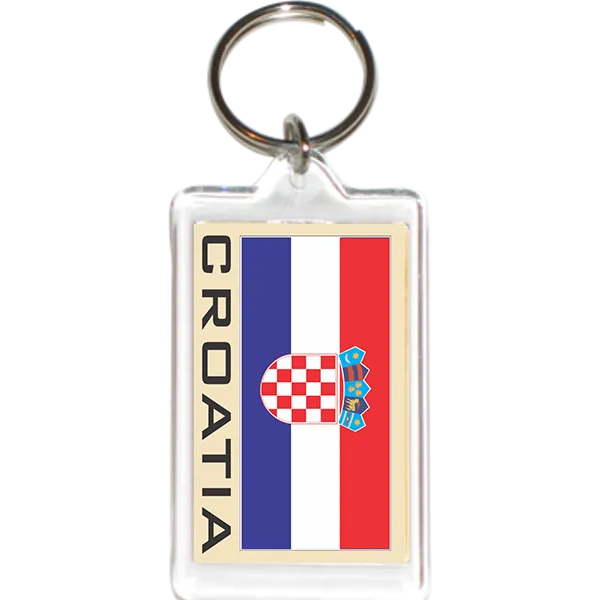 Croatia Acrylic Key Holders