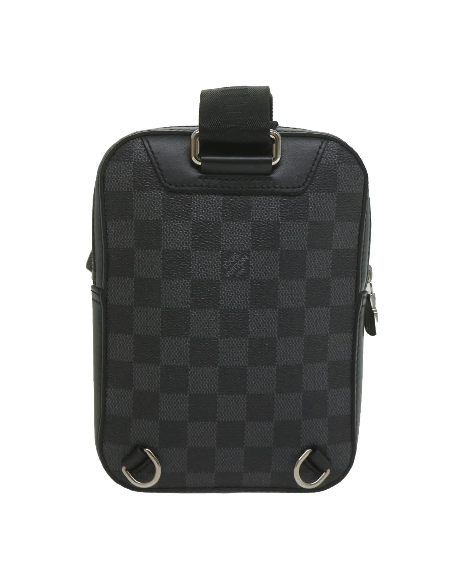 Damier Graphite Canvas Body Bag with Shoulder Strap