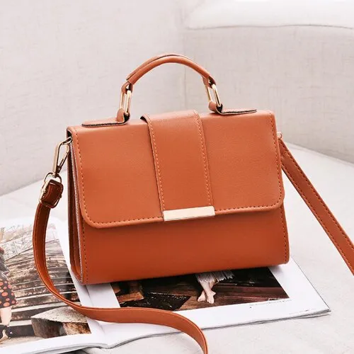 deanwangkt BACK TO COLLEGE   Hot Selling Fashion Women Bag PU Leather Handbags Small Shoulder Crossbody Bag Flap Designer Ladies Hand Bags