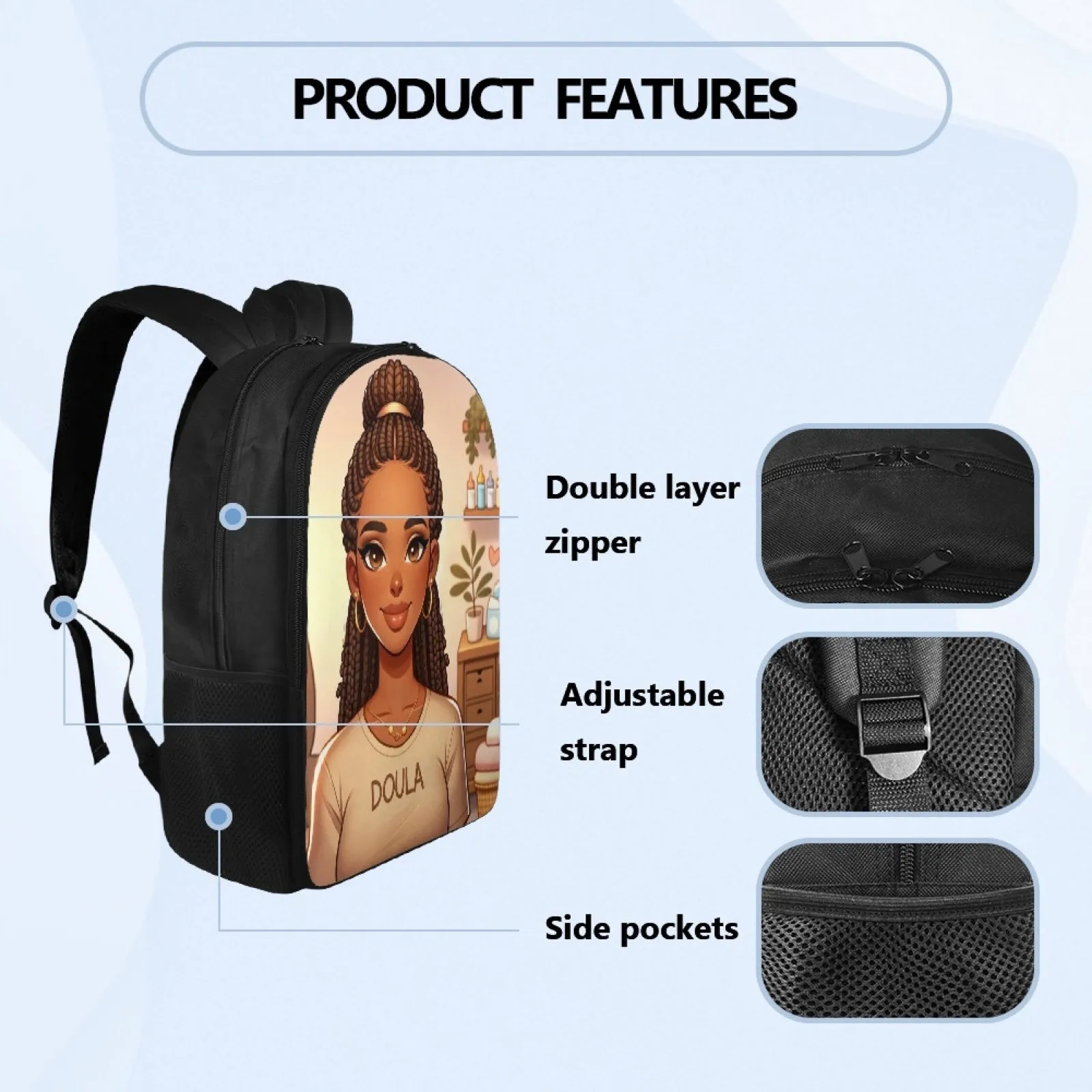 Dominique The Doula - Backpack