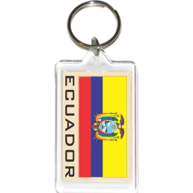 Ecuador Acrylic Key Holders