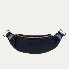 Fanny Pack   Crossbody Bag | Navy   Gold Hardware