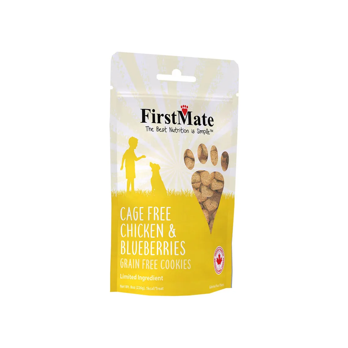 FirstMate Limited Ingredient Grain-Free Cookies Treats for Dogs