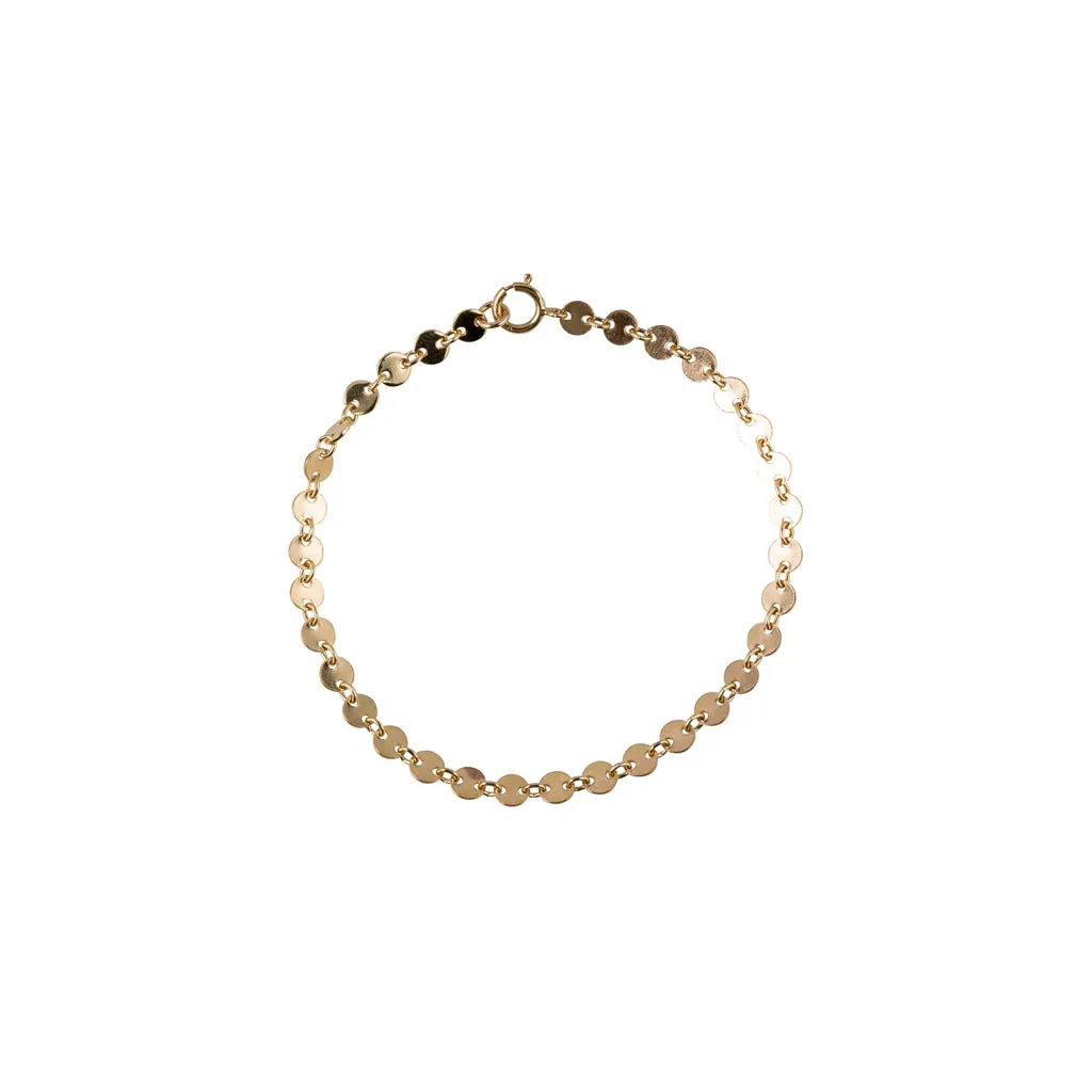 Gold Coin Bracelet