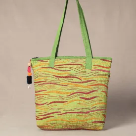 Green - Chandi Maati Tagai Work Tote Bag