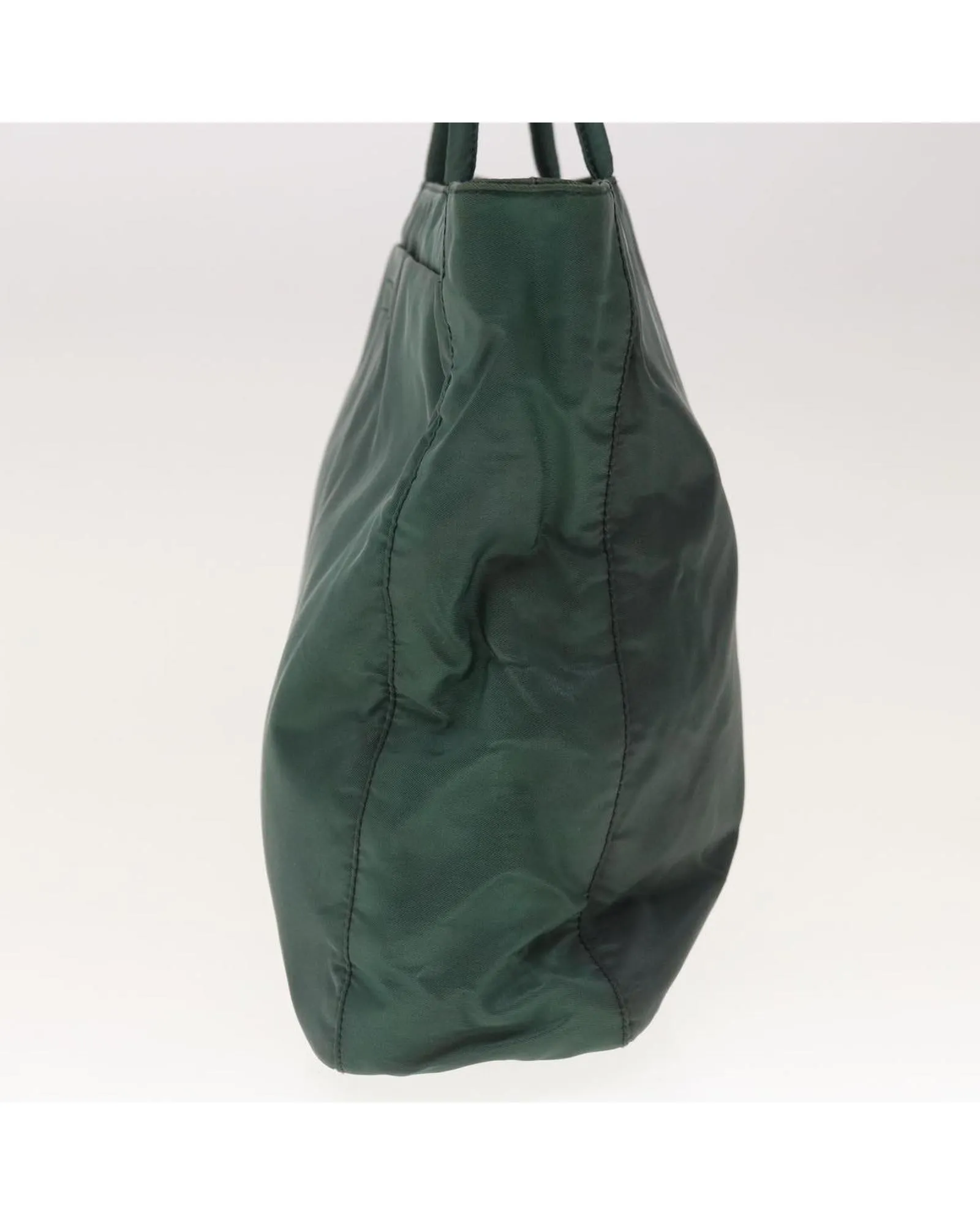 Green Nylon Hand Bag with Accessories - Italian Made