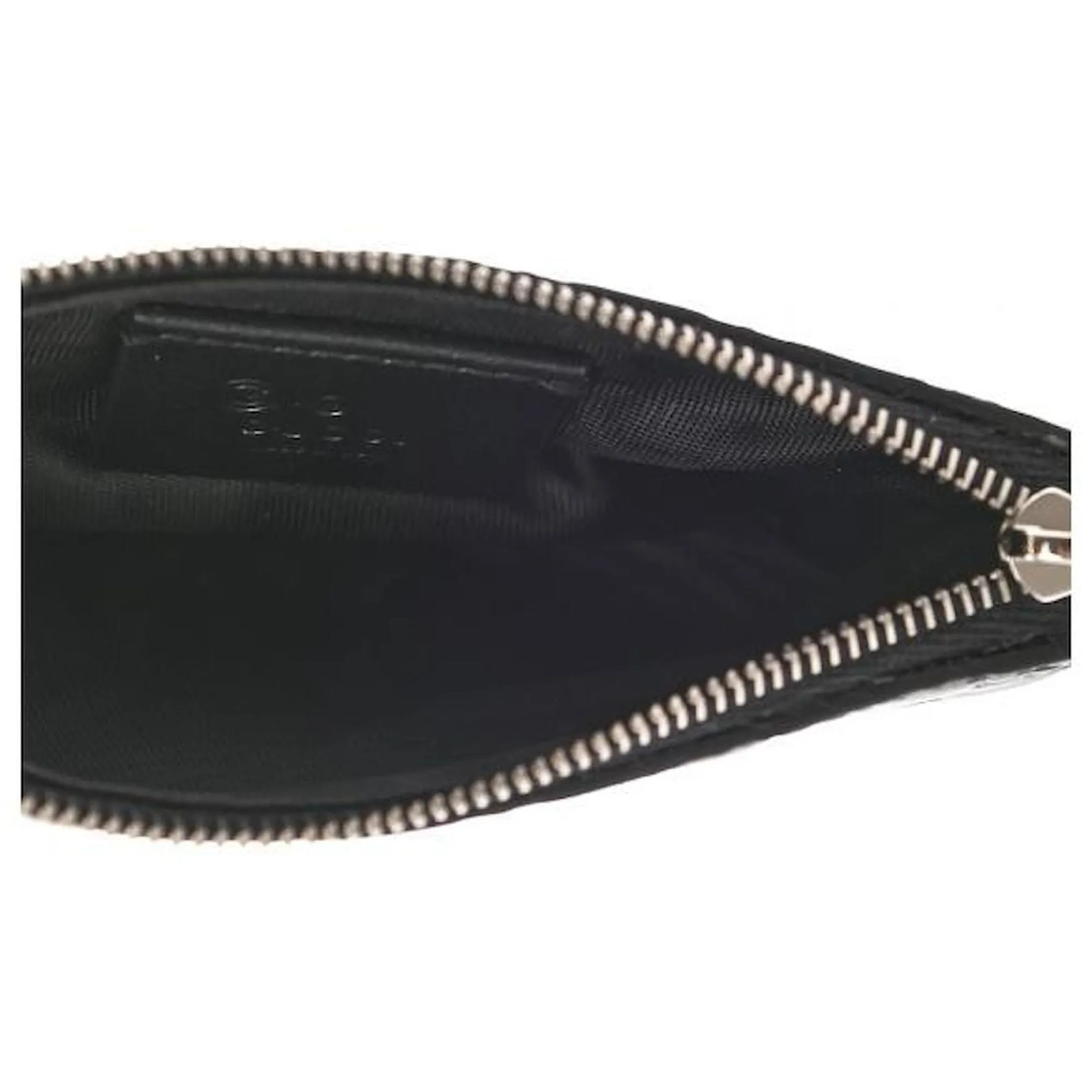 Gucci Micro GG Black Leather Key Case