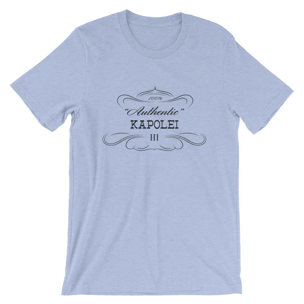 Hawaii - Kapolei HI - Short-Sleeve Unisex T-Shirt - "Authentic"