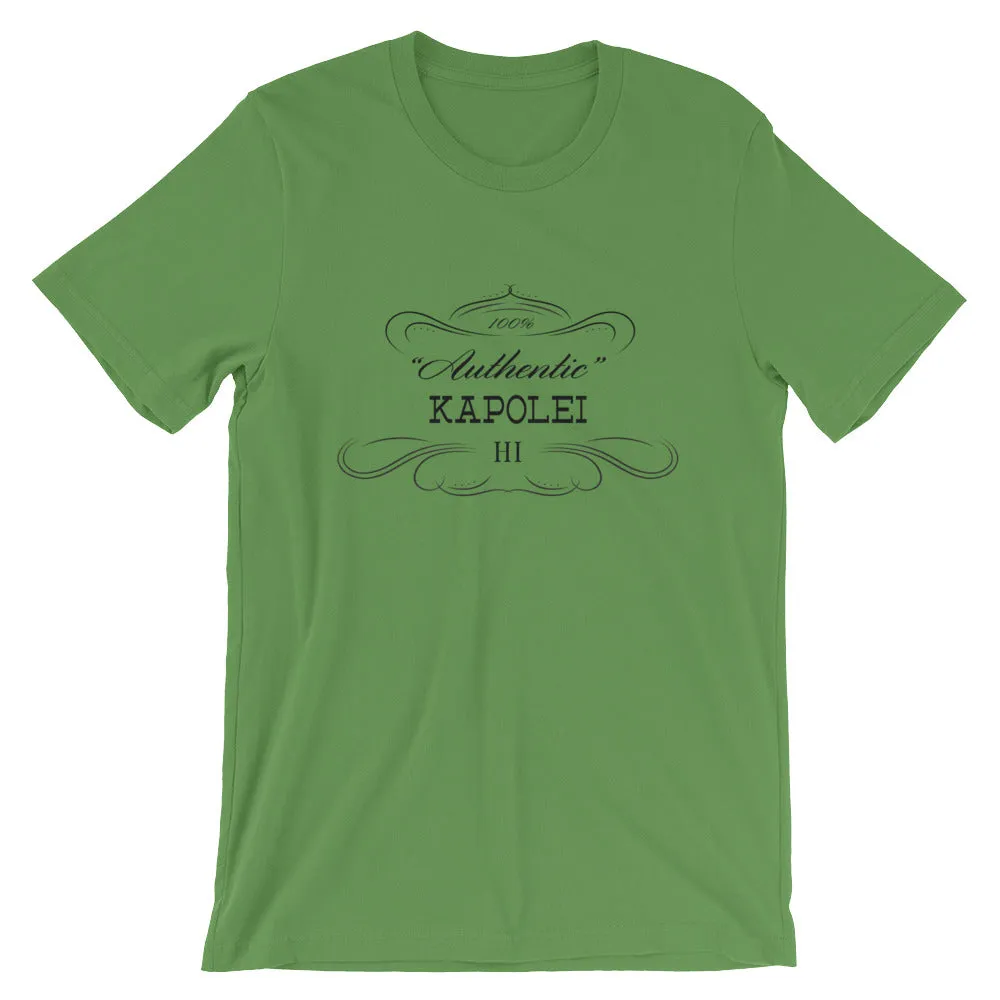 Hawaii - Kapolei HI - Short-Sleeve Unisex T-Shirt - "Authentic"