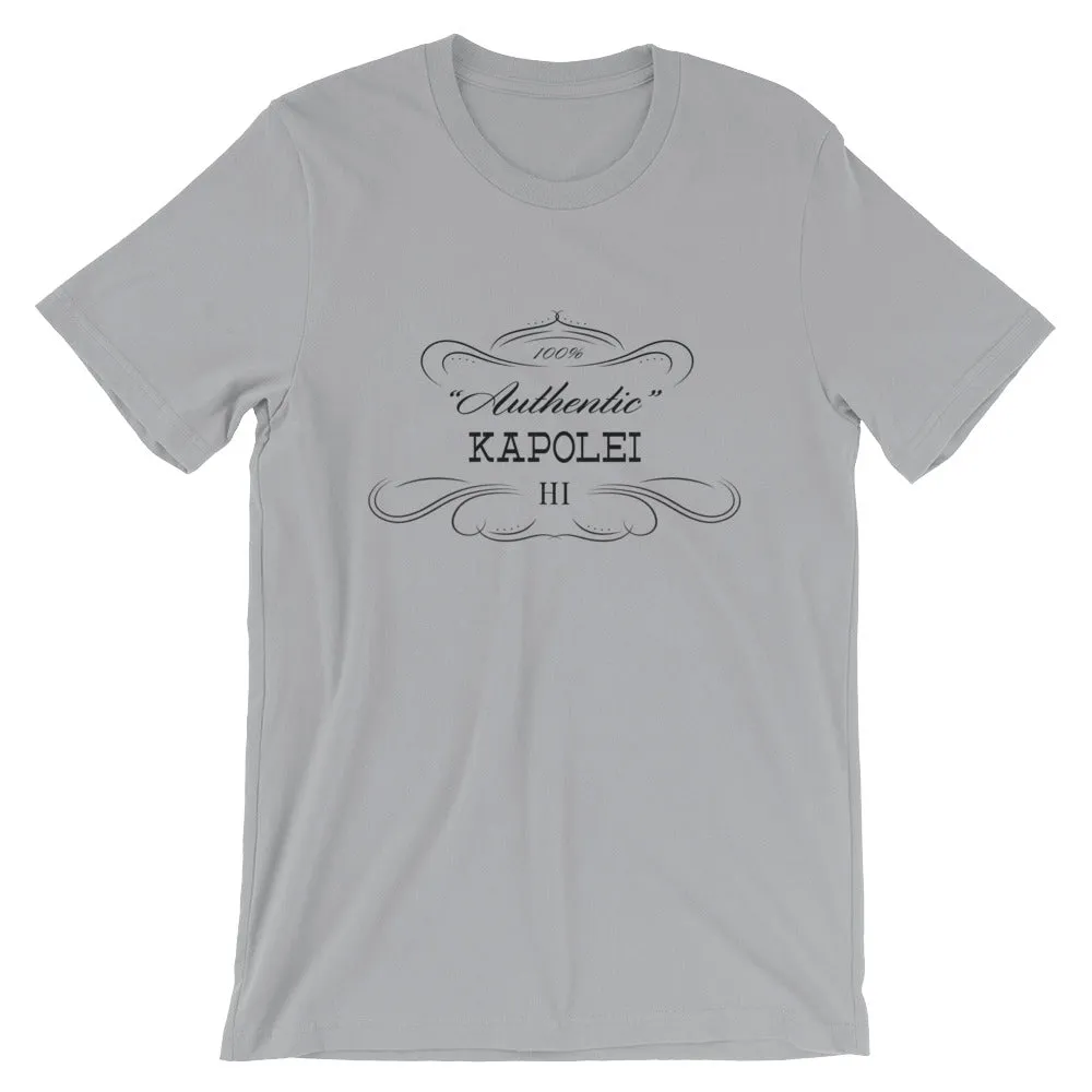 Hawaii - Kapolei HI - Short-Sleeve Unisex T-Shirt - "Authentic"