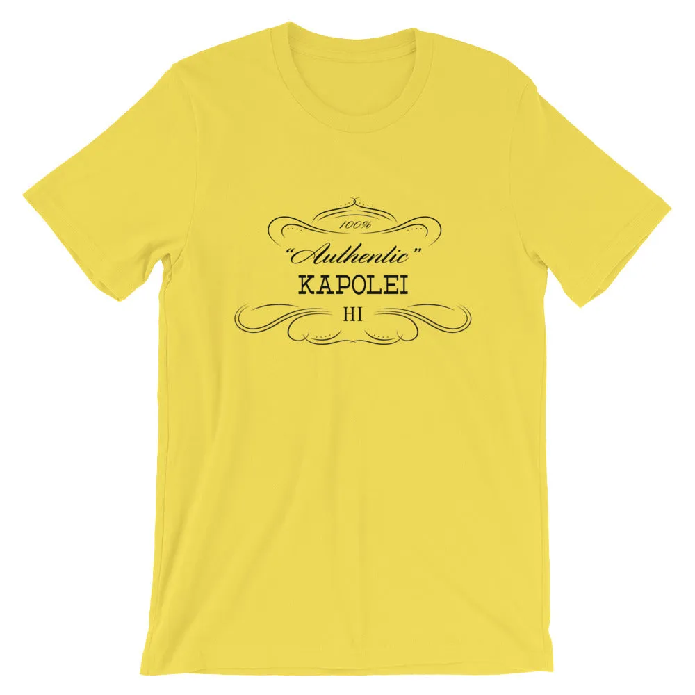 Hawaii - Kapolei HI - Short-Sleeve Unisex T-Shirt - "Authentic"