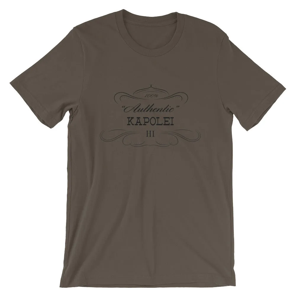 Hawaii - Kapolei HI - Short-Sleeve Unisex T-Shirt - "Authentic"