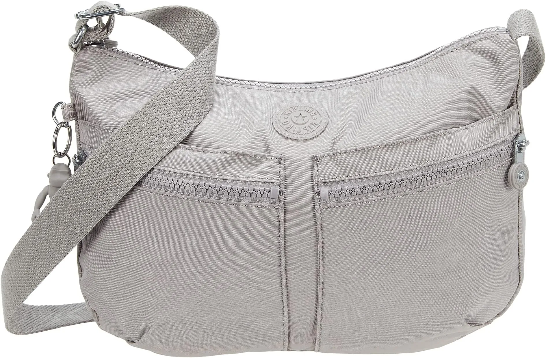 Izellah Handbag Kipling, Gray Gris