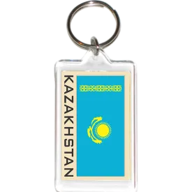 Kazakhstan Acrylic Key Holders