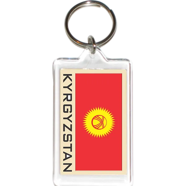 Kyrgystan Acrylic Key Holders