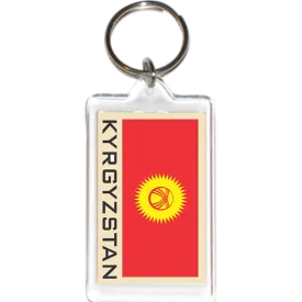 Kyrgystan Acrylic Key Holders