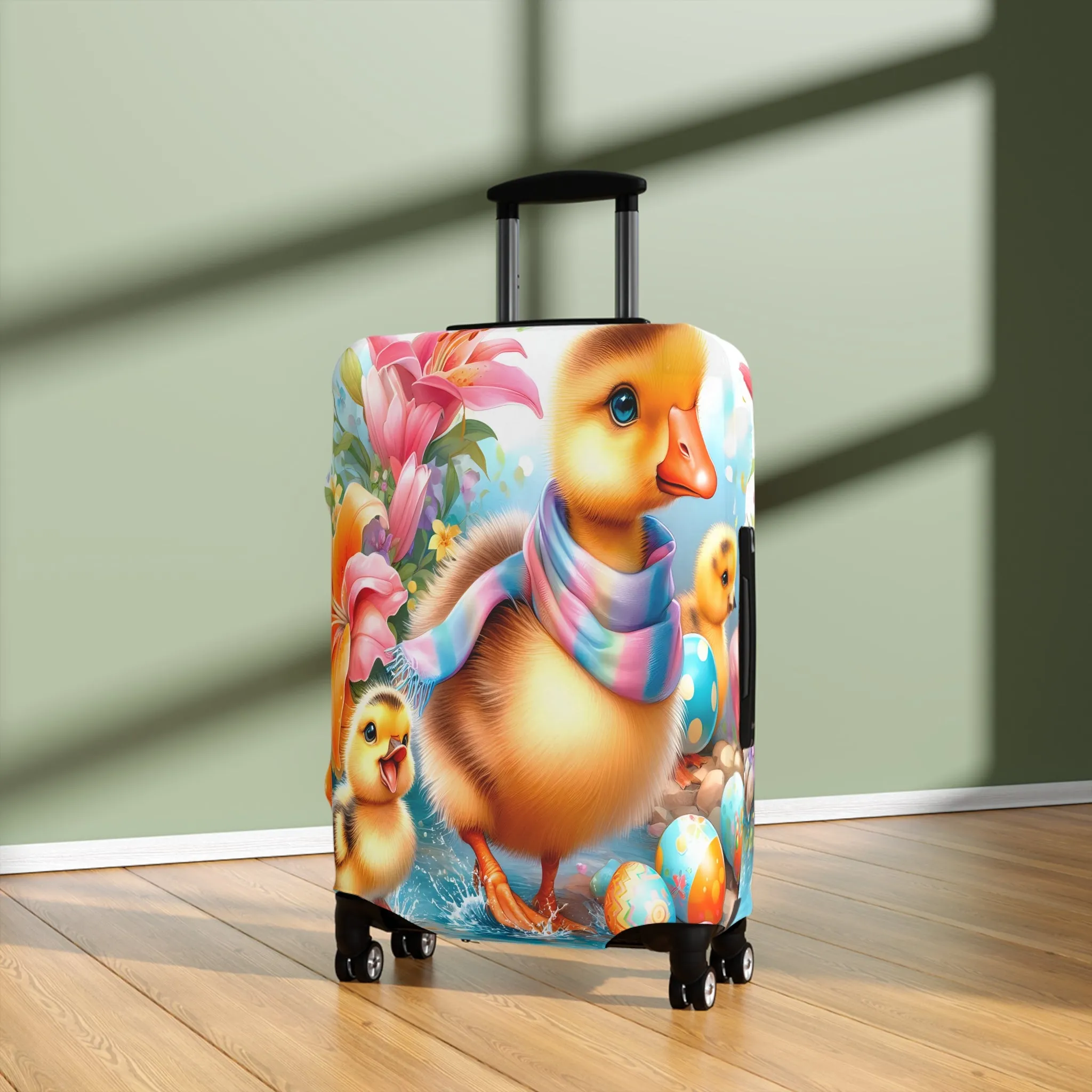 Luggage Cover, Easter, Duck, awd-1626