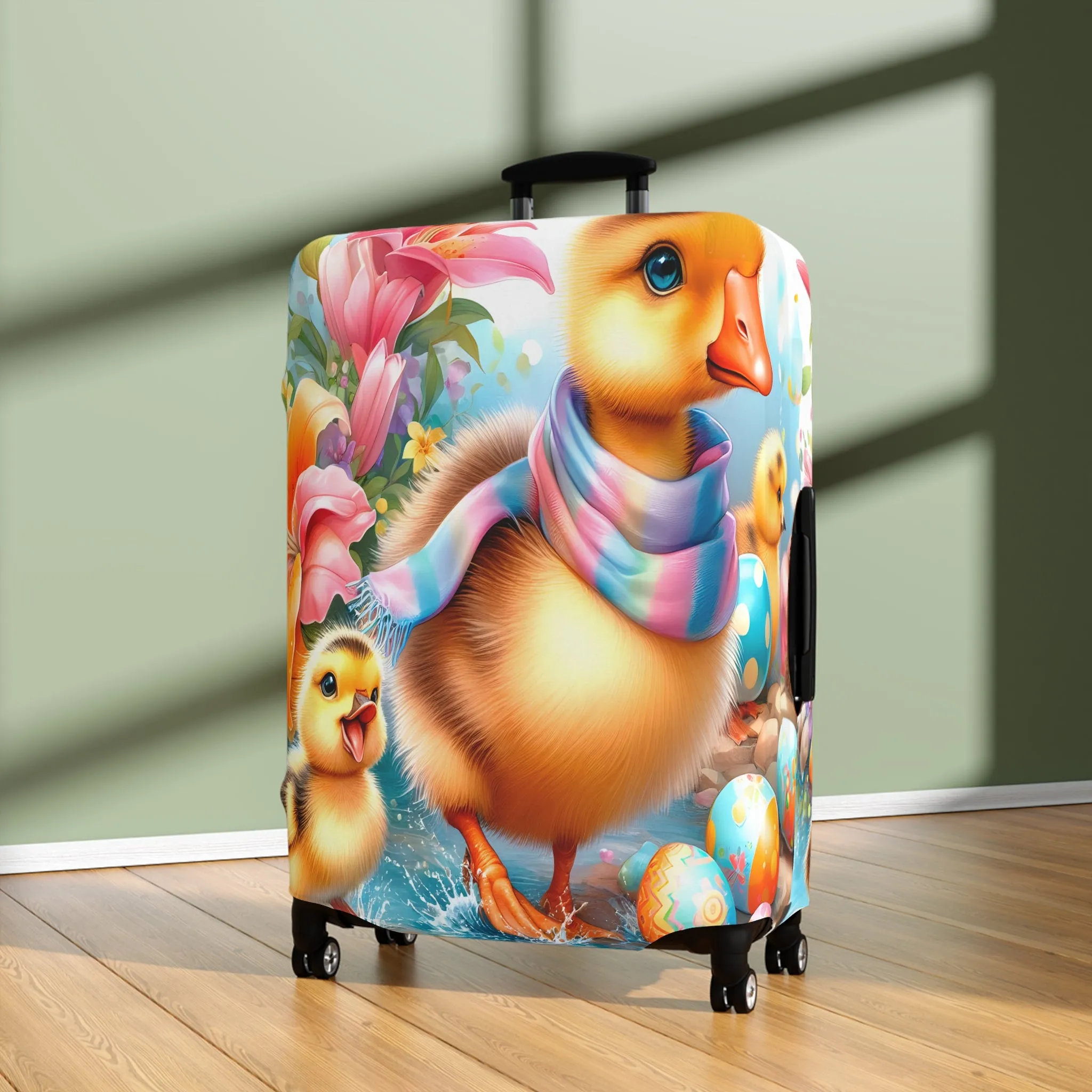 Luggage Cover, Easter, Duck, awd-1626