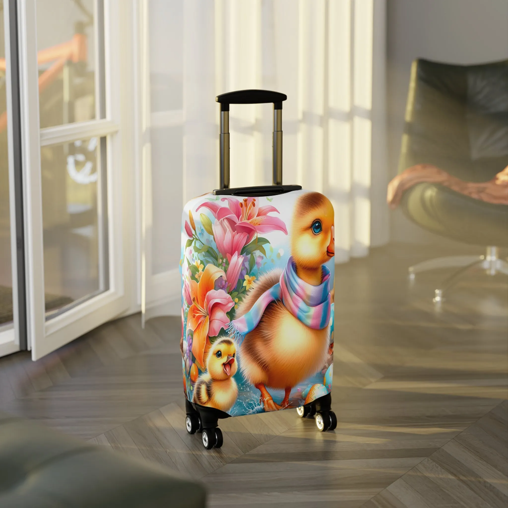 Luggage Cover, Easter, Duck, awd-1626