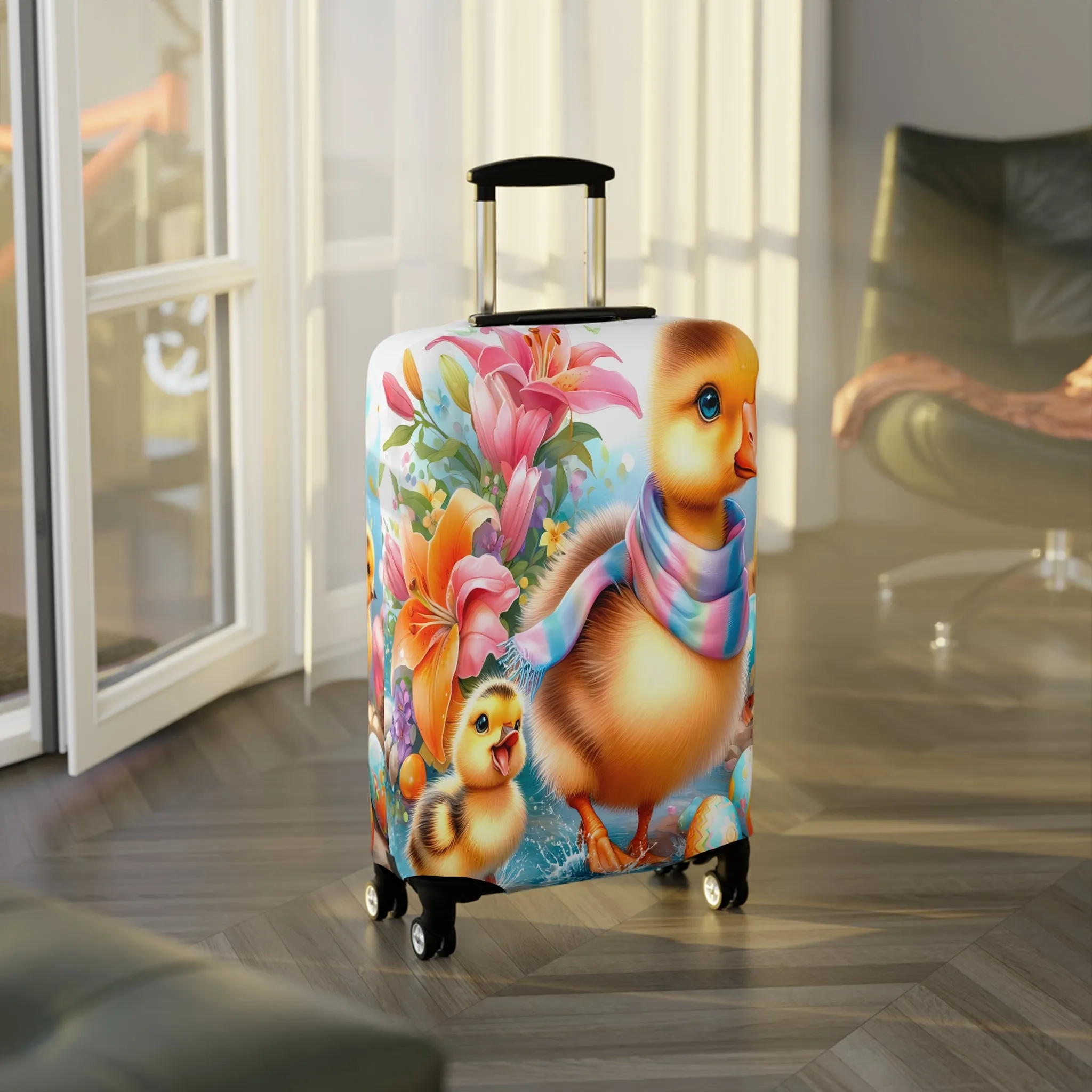 Luggage Cover, Easter, Duck, awd-1626