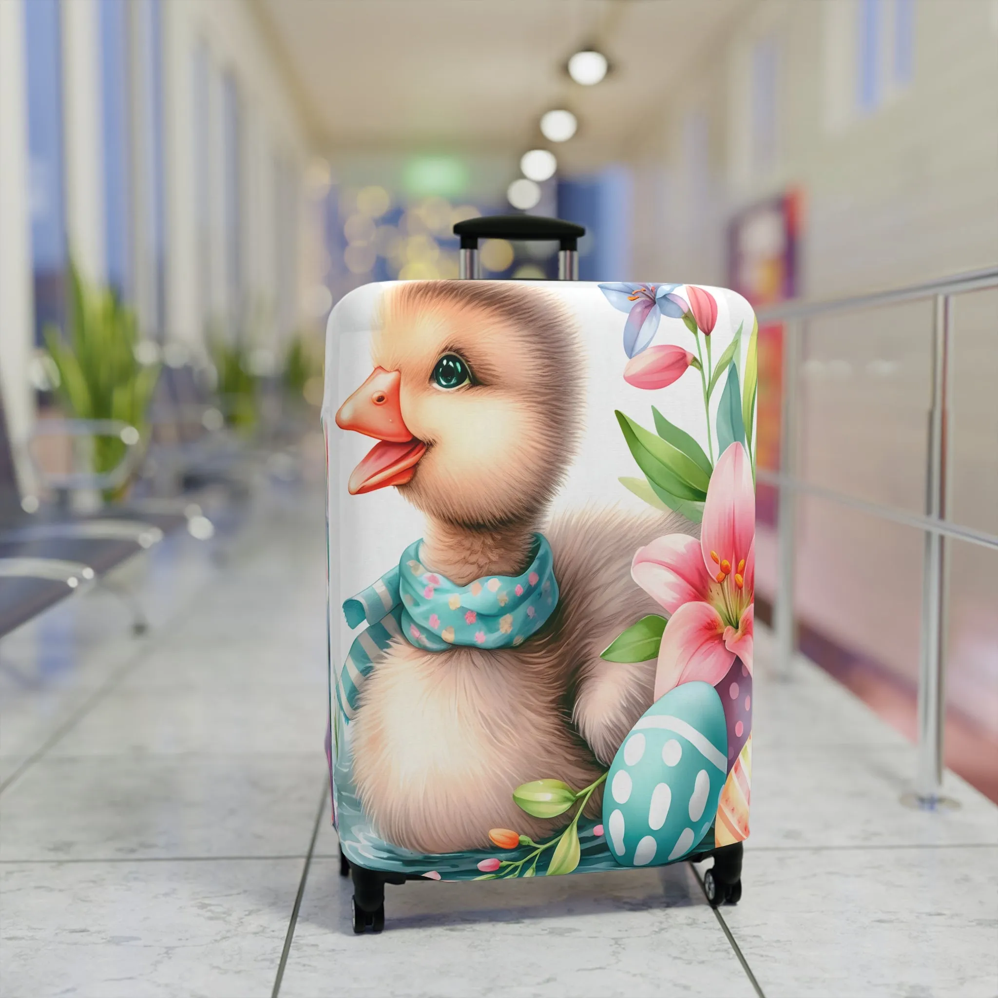 Luggage Cover, Easter, Duck, awd-1628